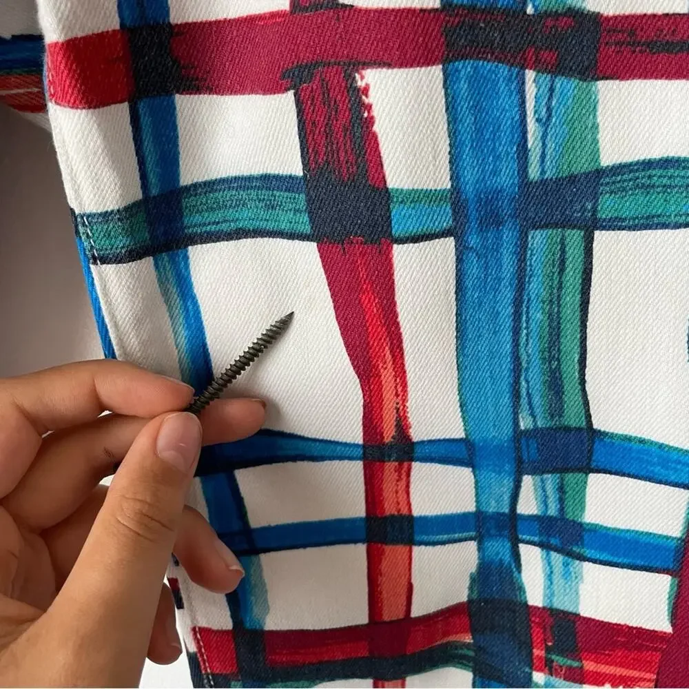 Kate Spade Saturday Printed Jeans Size 27 - Picture 7 of 7